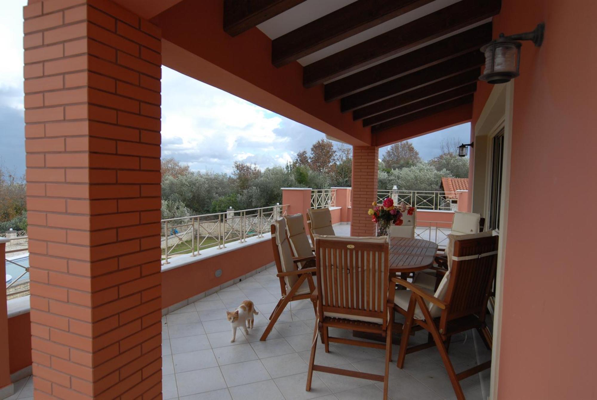Epavlis Nadine Corfu Villa กูเวีย ภายนอก รูปภาพ