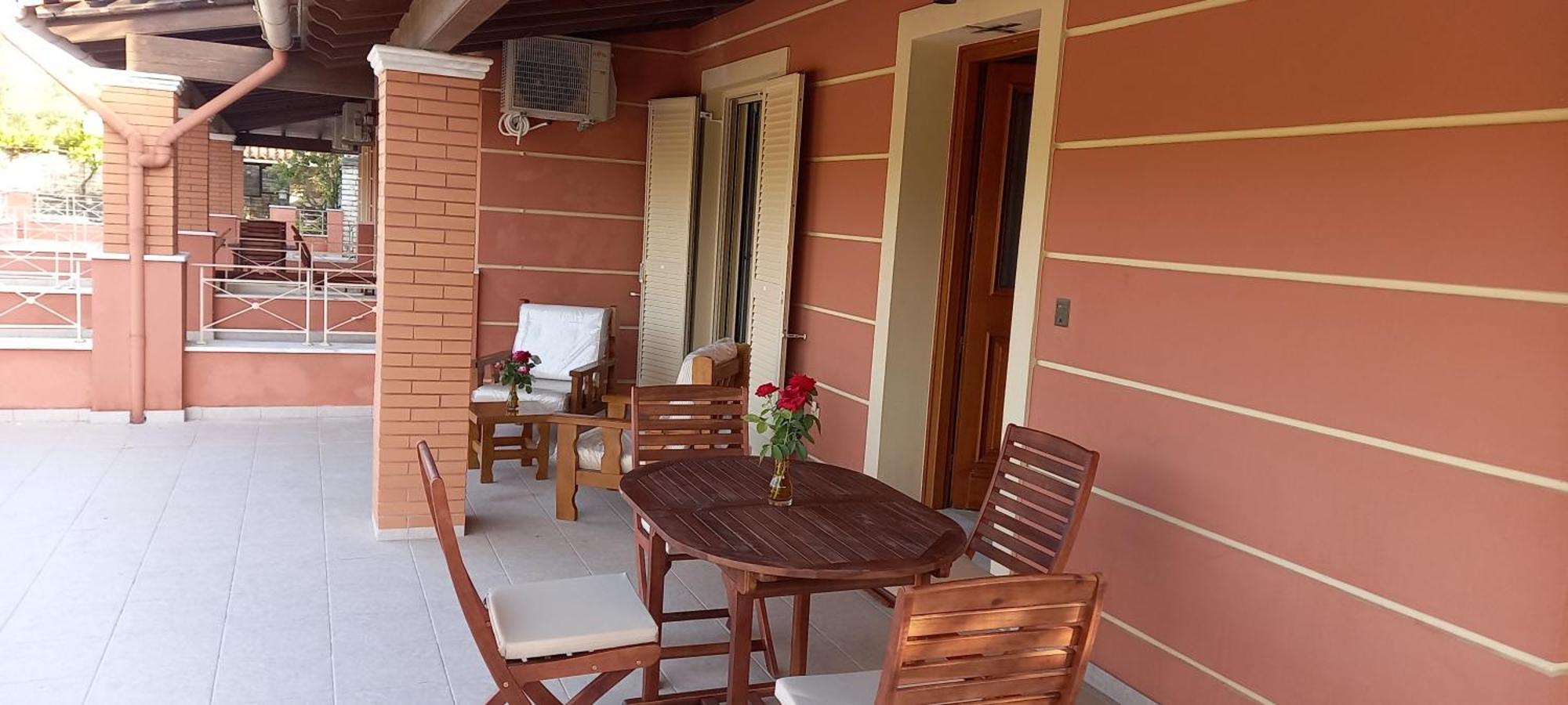 Epavlis Nadine Corfu Villa กูเวีย ภายนอก รูปภาพ